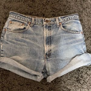 Cut Levi Shorts